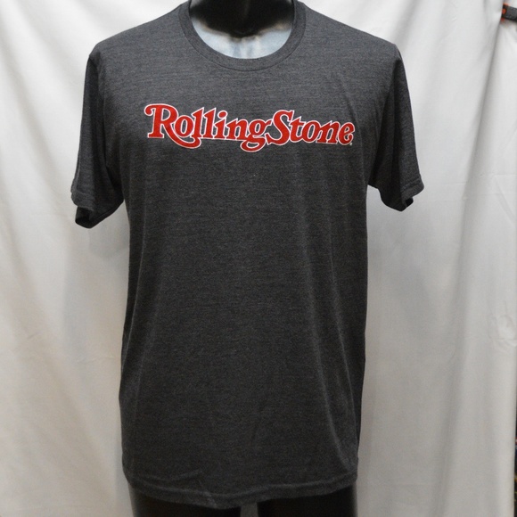 Rolling Stone Men's T-shirt w/ Red Velvet Letters - Picture 1 of 7